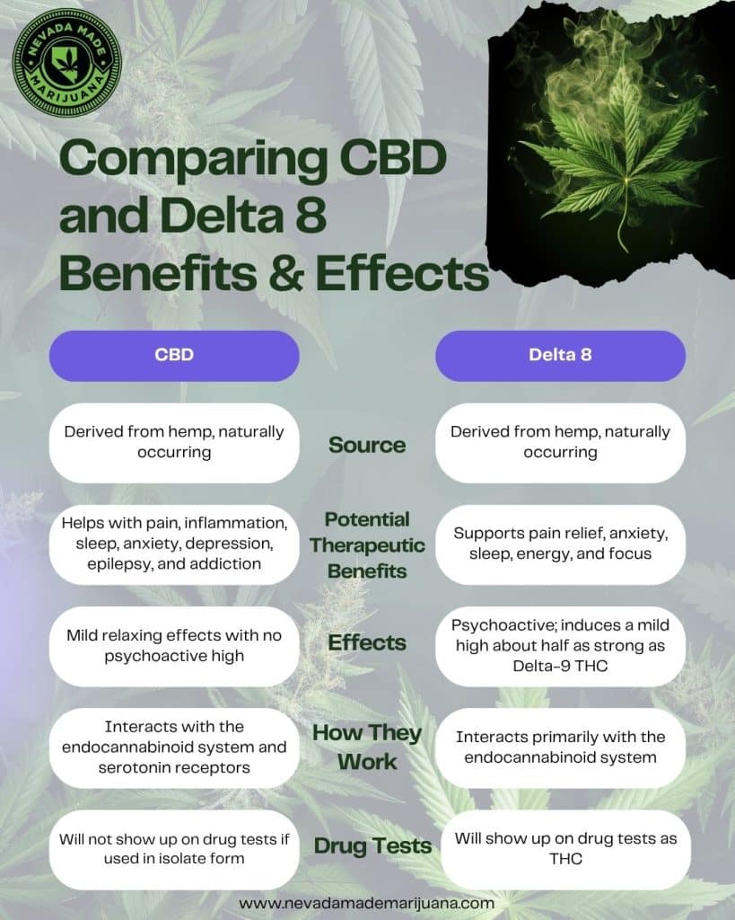CBD vs. Delta-8: Key Differences Explained